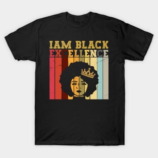 Black History Month Decorations Unique Afro T-Shirt T-Shirt